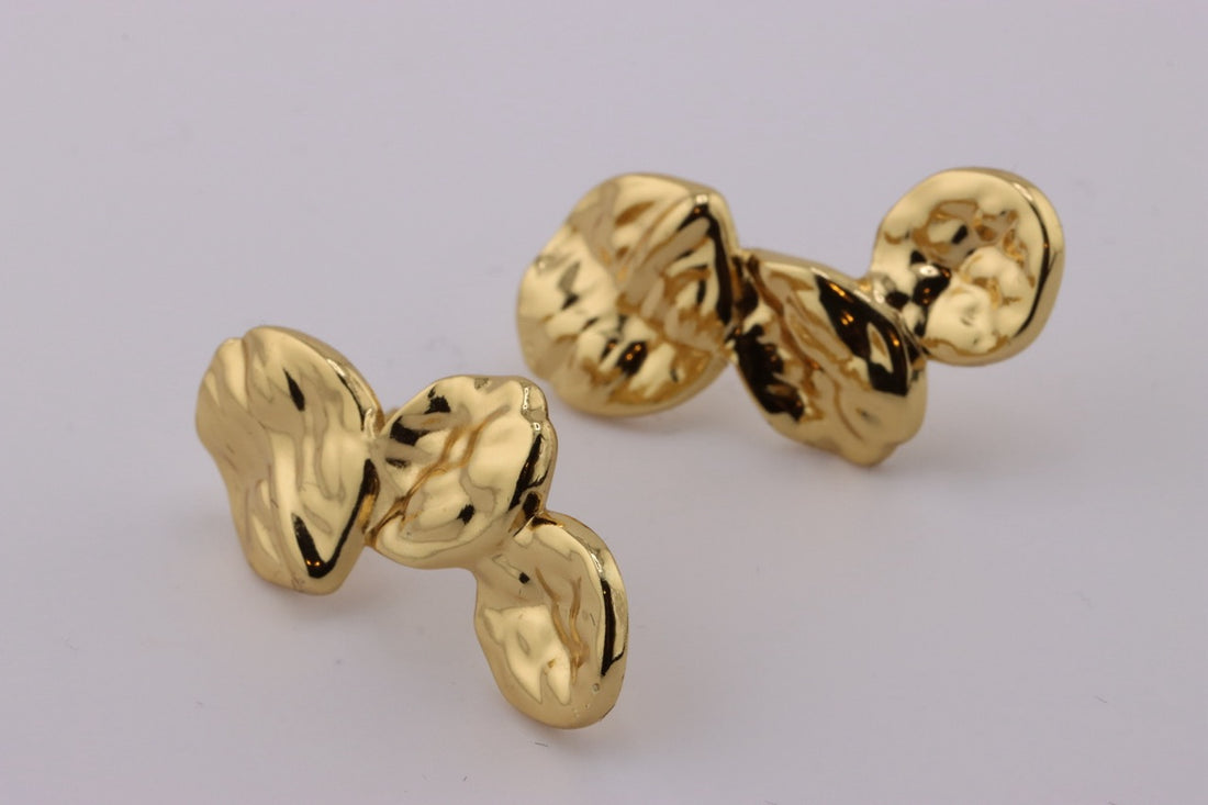 Golden Whisper Studs