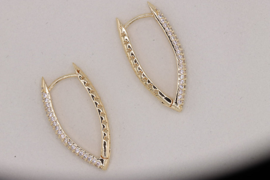 Celestial Elegance Hoops