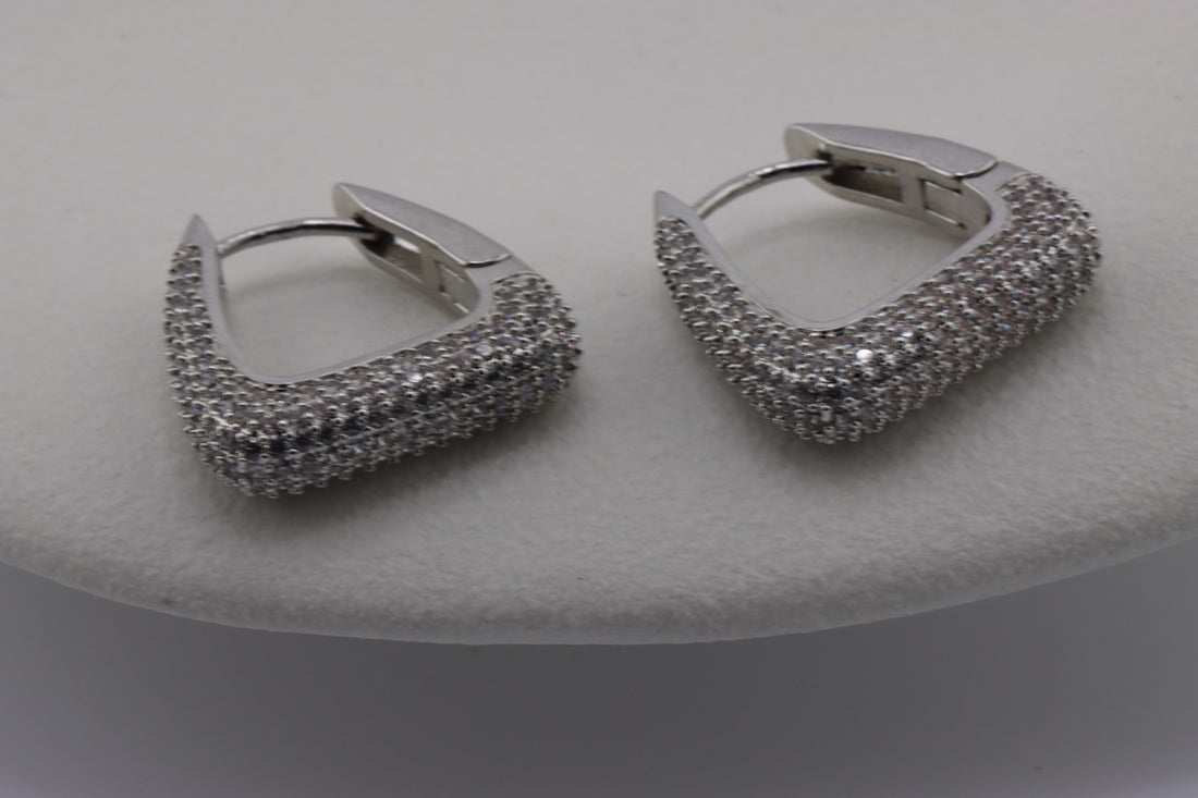 Sparkle Hoop Earrings