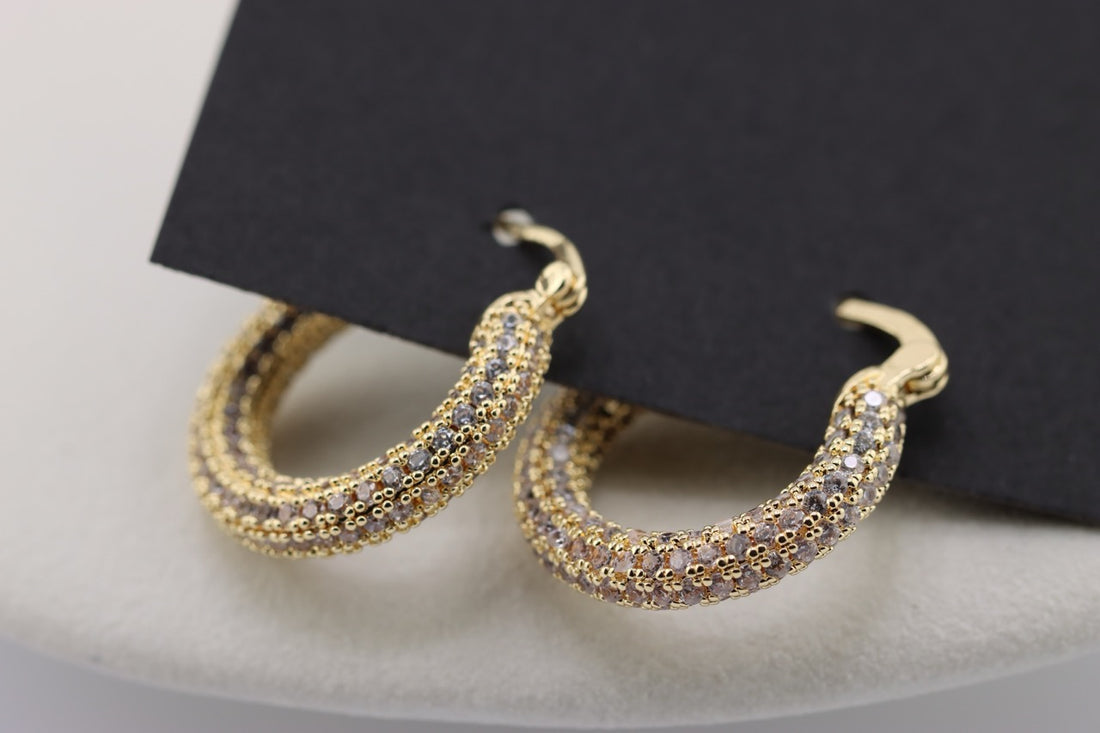Luxe Radiance Hoops