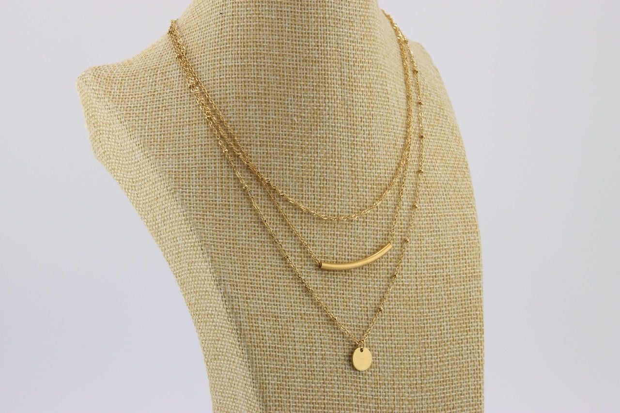 Golden Layers Necklace