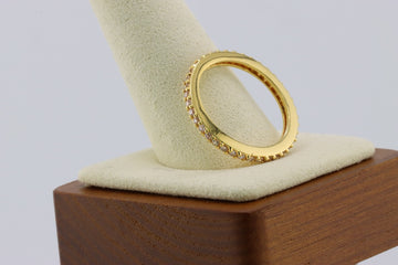 Infinity Golden Eternity Ring