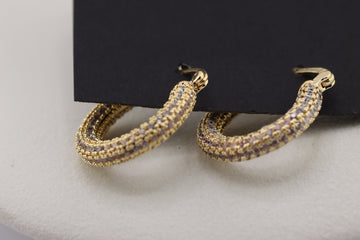 Luxe Radiance Hoops