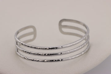 "Triple Band Elegance Cuff"