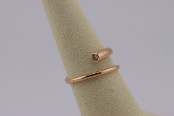 Solitaire Embrace Ring