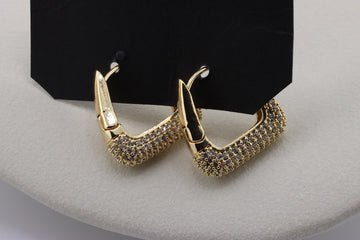 Sparkle Hoop Earrings