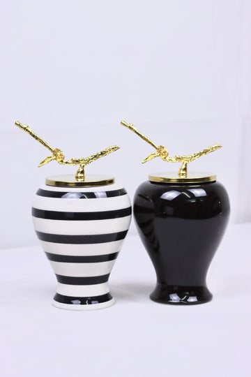 Golden Duo - Zebra Gold Lid
