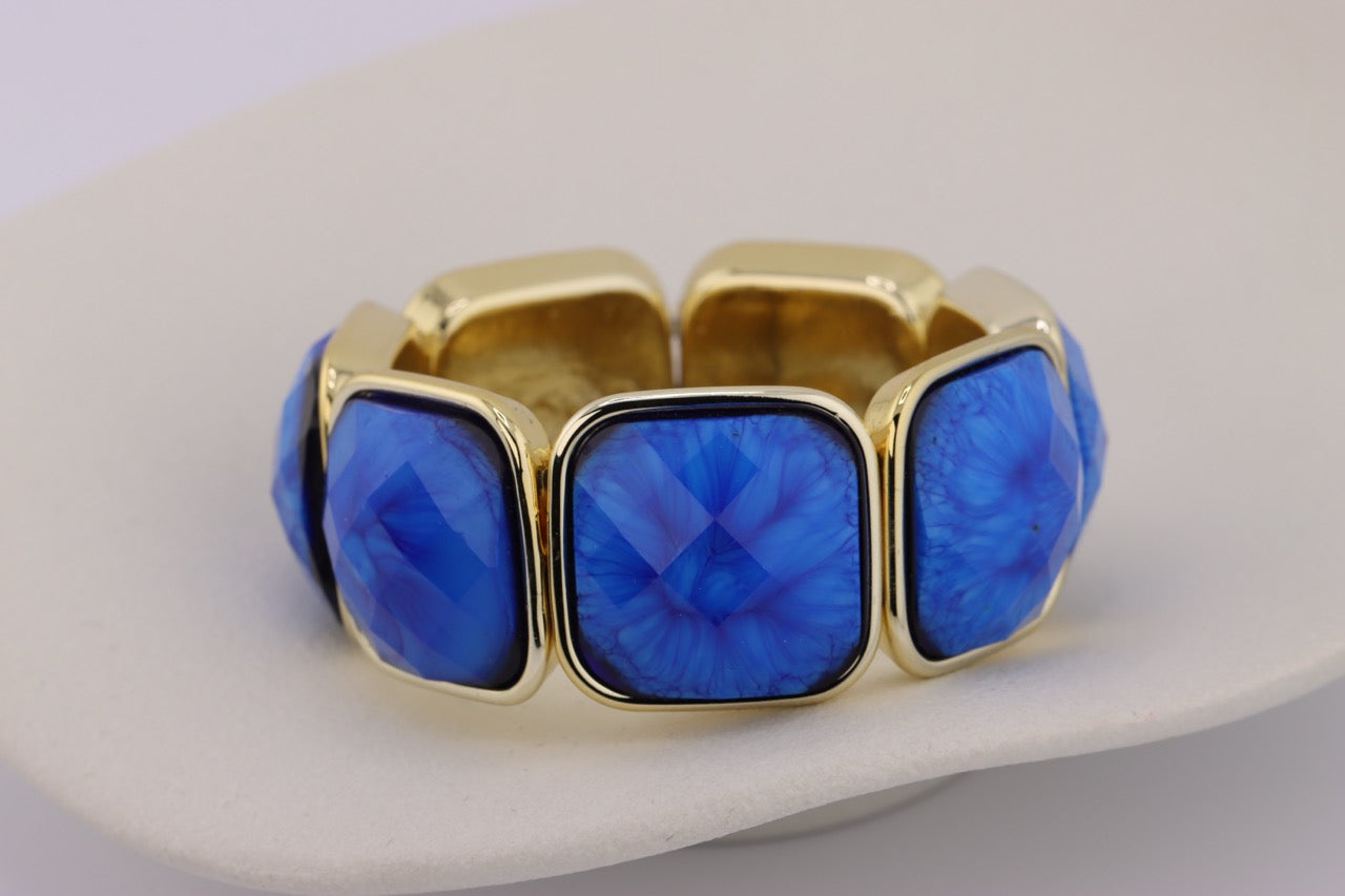 "Azure Elegance Bracelet"