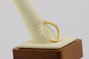 Eclipse Pearl Cuff Ring