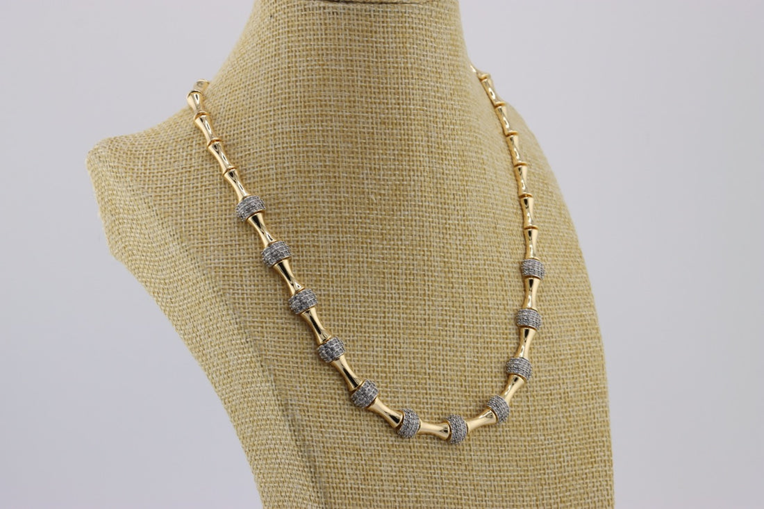 Bones of Gold Necklace