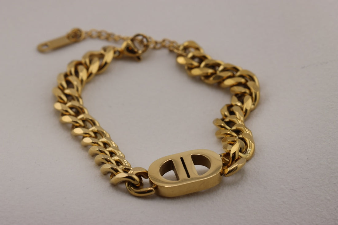 "Golden Embrace Bracelet"