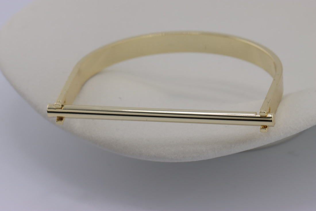 "Golden Arc Bracelet