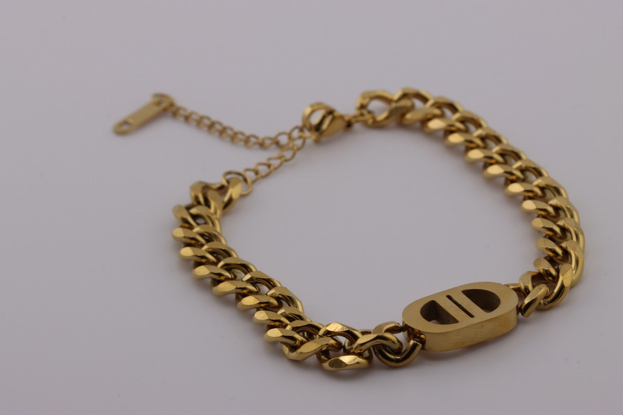 "Golden Embrace Bracelet"