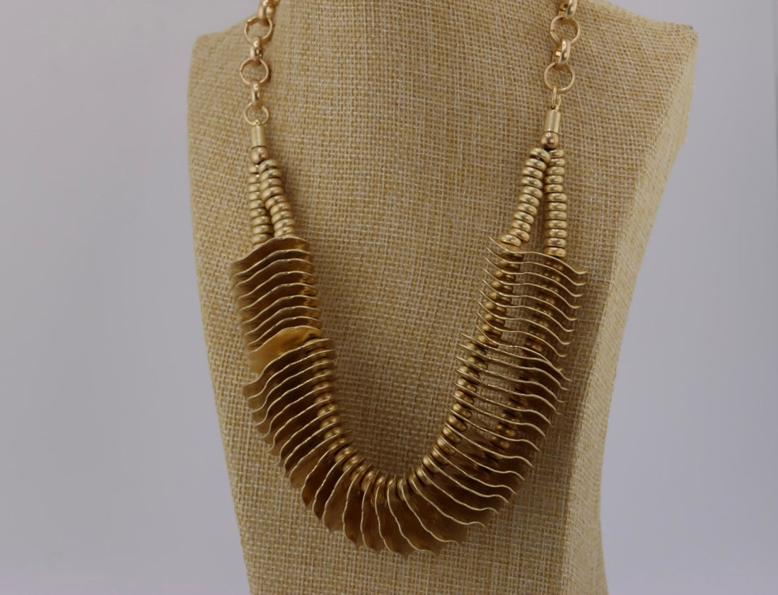 Golden Cascade Elegance