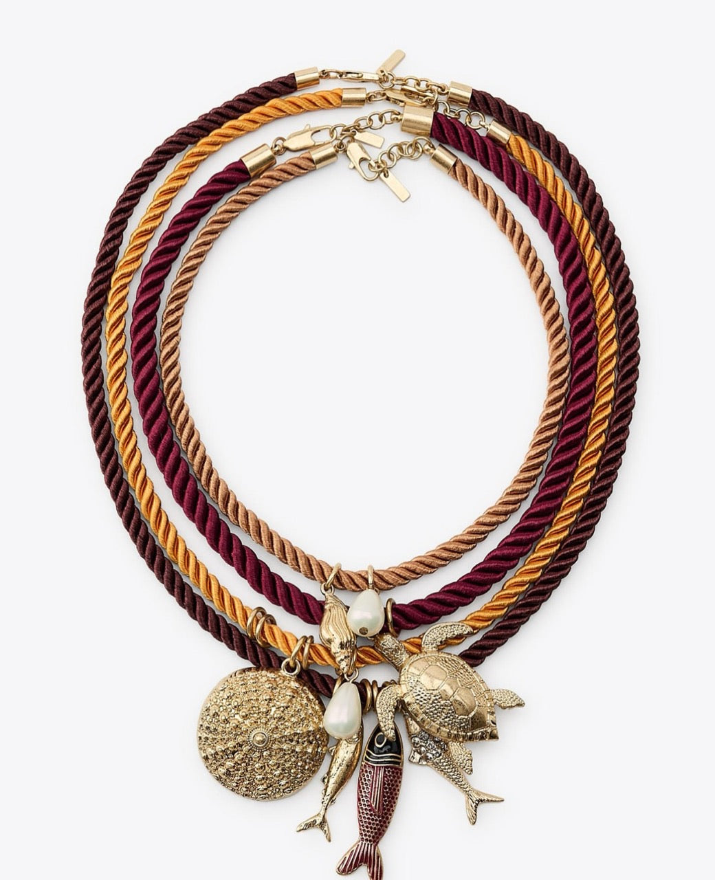 Marina Vibes Schmuckset - Bunte Kordeln und Maritime Charms