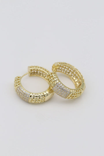 Goldenhoops Ohrring