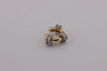 Sleek Gold Twisted Hoop Ear Cuff