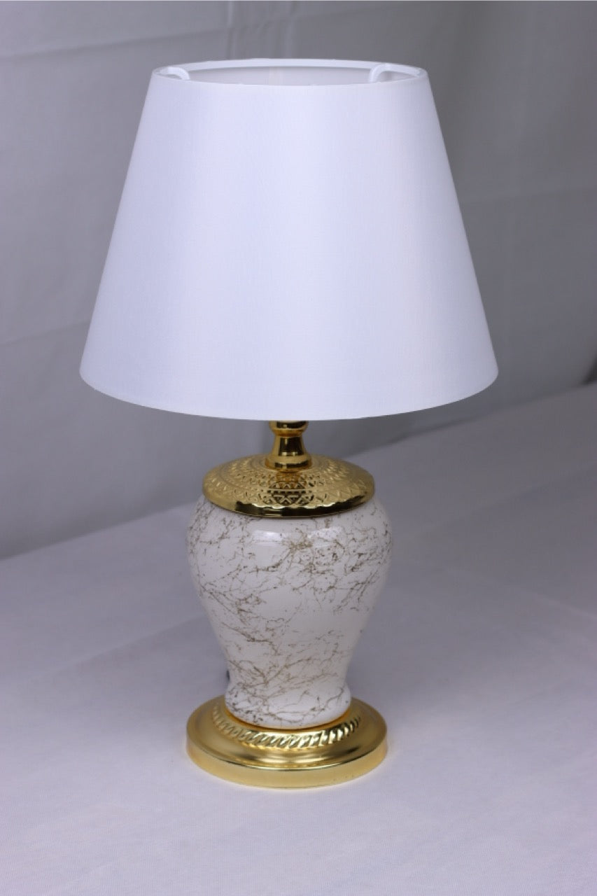 Château Lumière – Marbled table lamps in a set of two