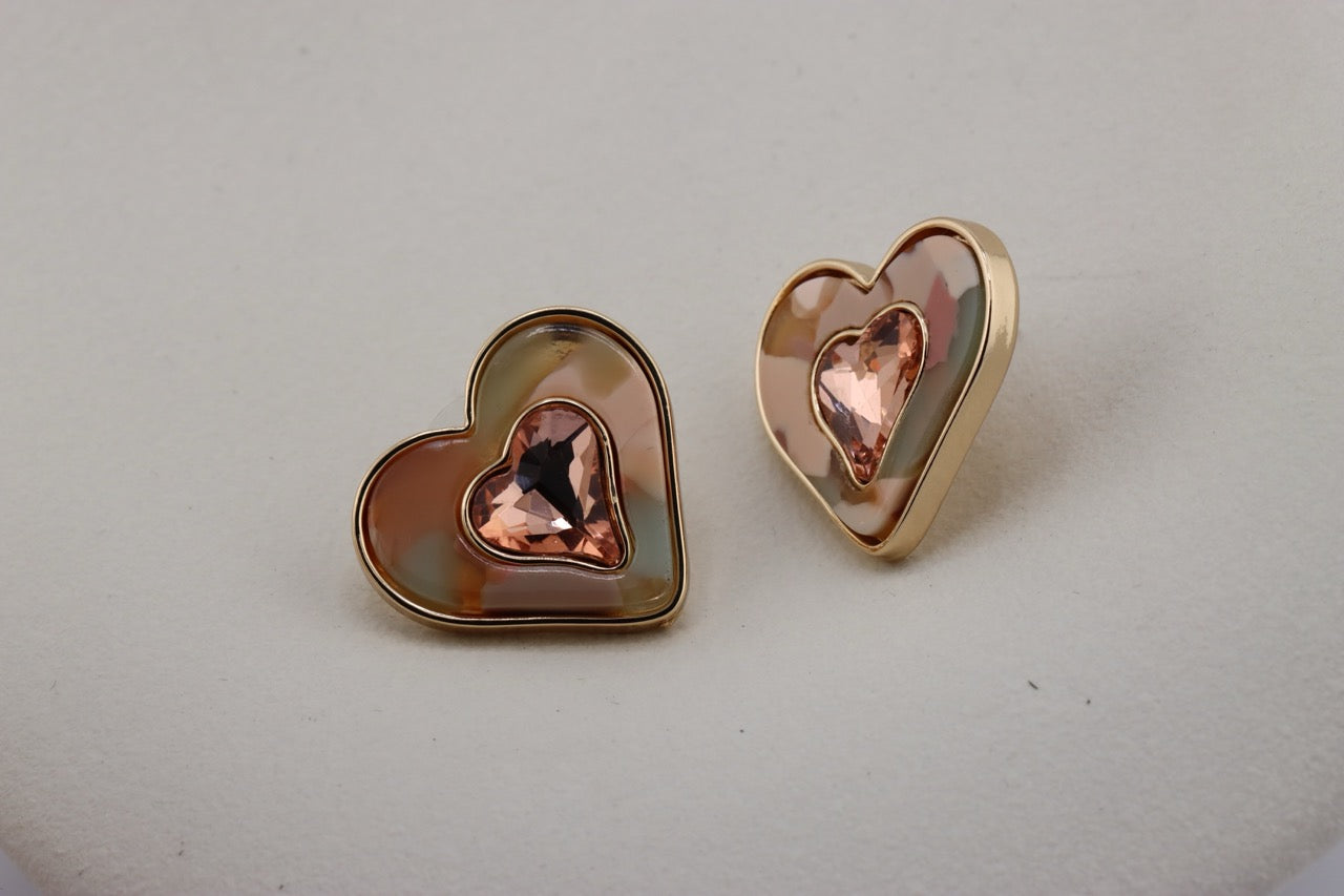 Heart's Embrace Earrings Sunred