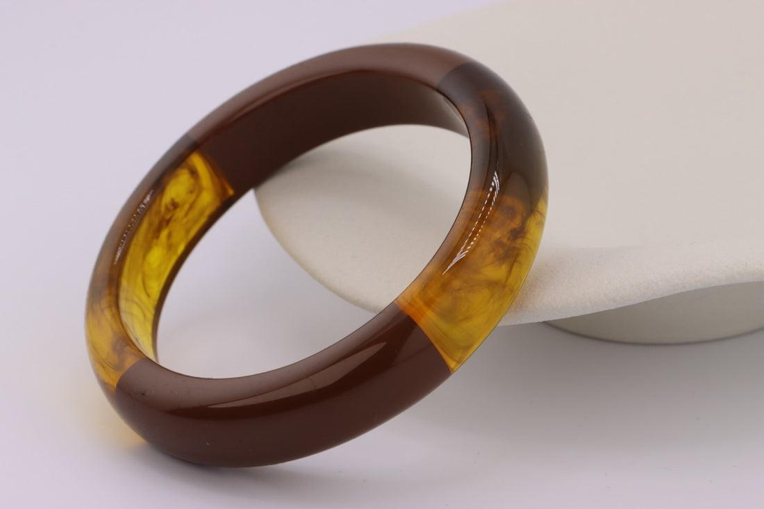 Brown Leather Cuff
