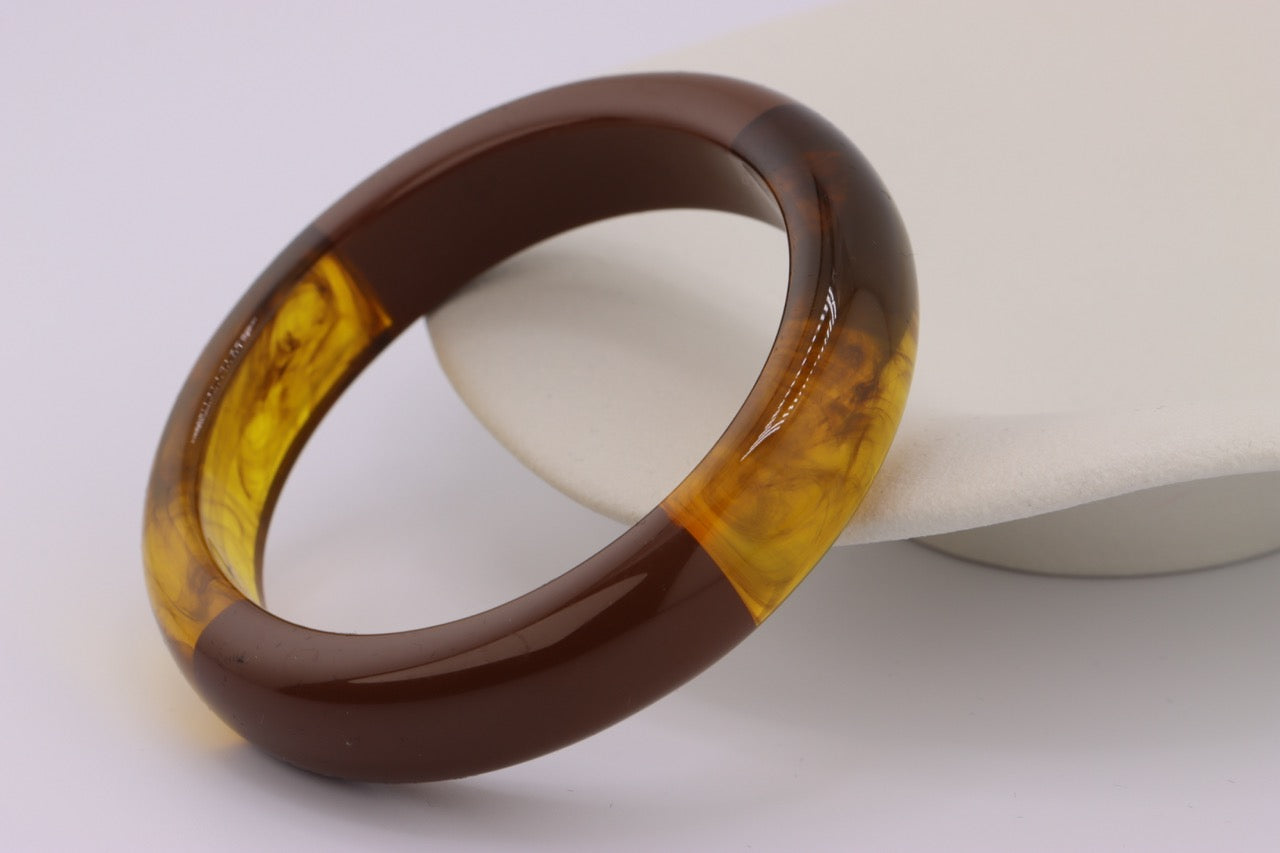 Brown Leather Cuff