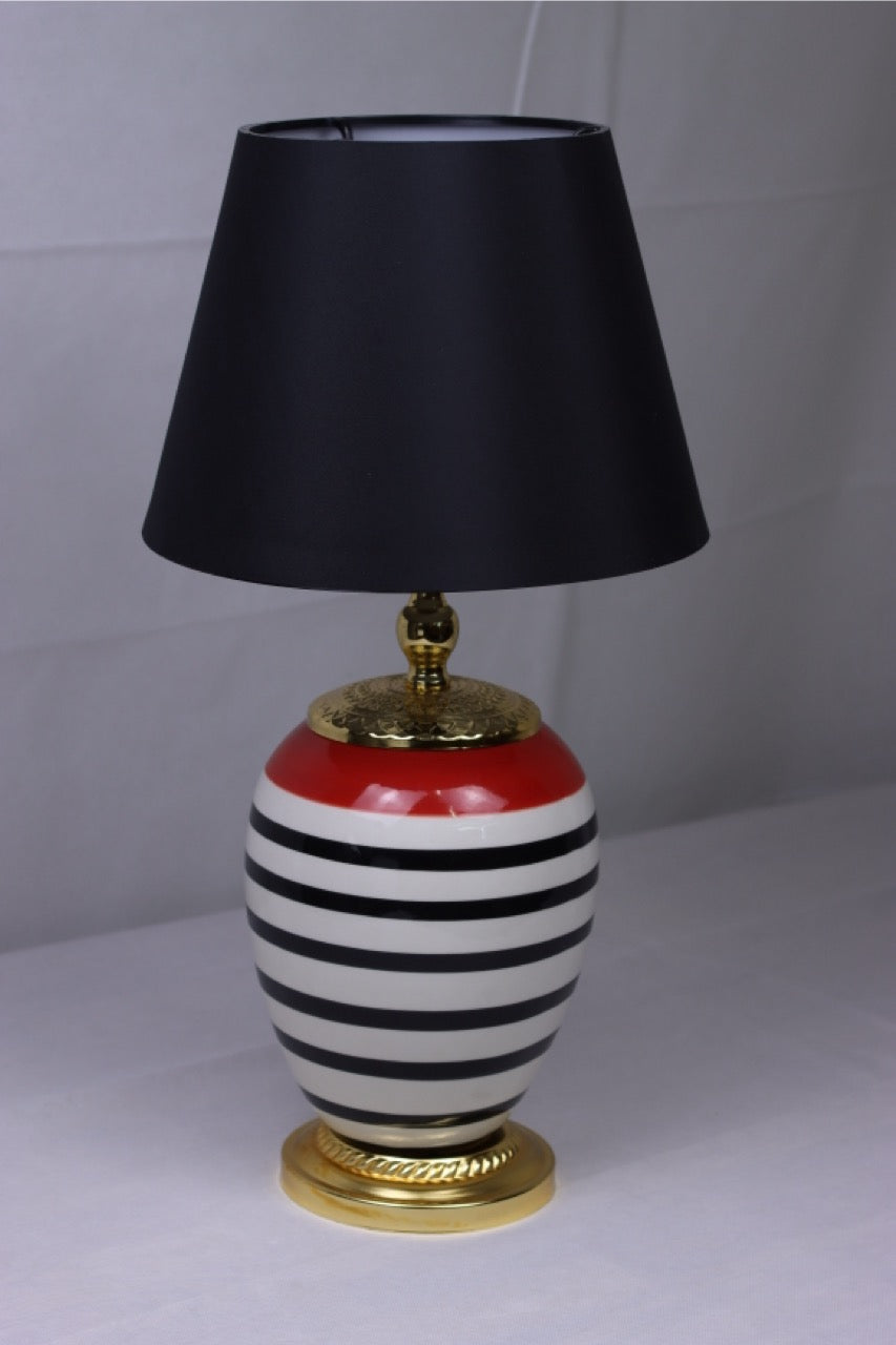 Midnight Riviera – statement lamps in a set of 2