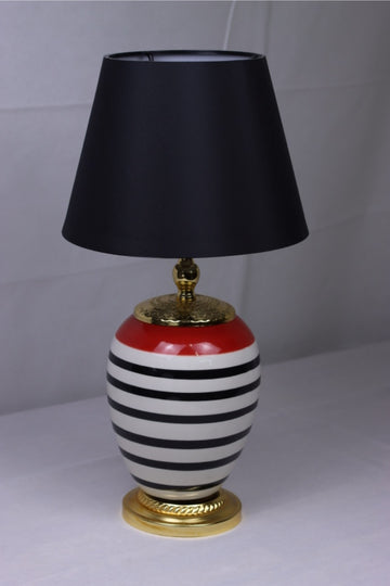 Midnight Riviera – statement lamps in a set of 2