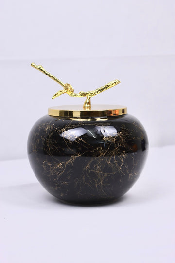 Golden Harmony - Black Marble