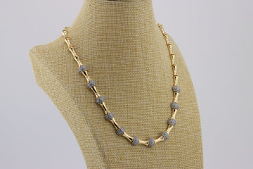 Bones of Gold Necklace