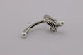 Pearl Whisper Silver Cuff