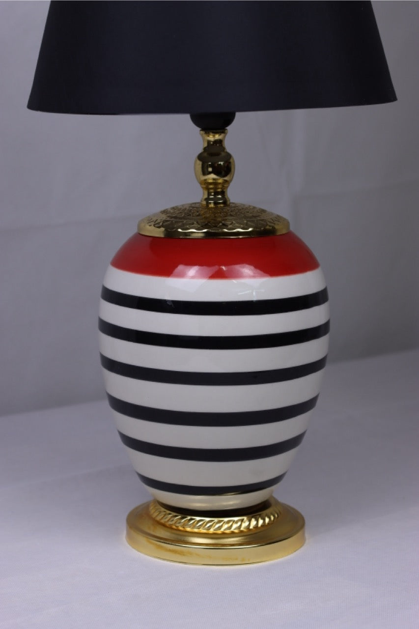 Midnight Riviera – statement lamps in a set of 2